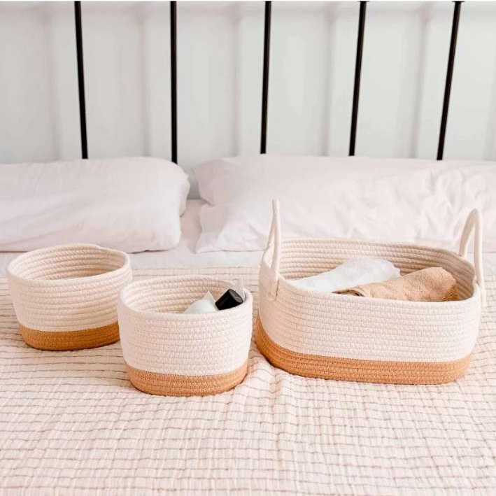 ست سبد وسایل کودک مدل baby01 مجموعه 3 عددی