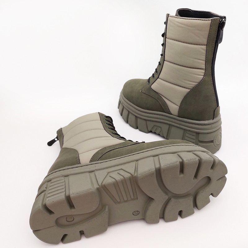 ست کیف و نیم بوت زنانه مدل کاپشنی کد Mhr-456