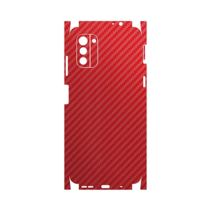 برچسب پوششی ماهوت مدل Red-Fiber-FullSkin مناسب برای گوشی موبایل نوکیا G21