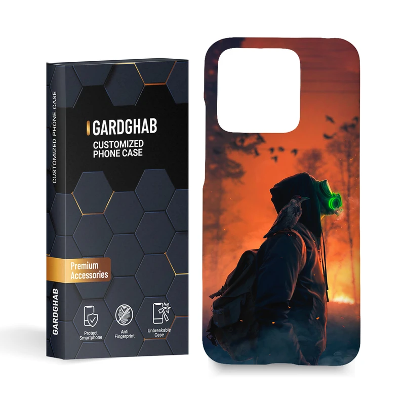 کاور گارد قاب مدل پسرانه مناسب برای گوشی موبایل شیائومی redmi 10a