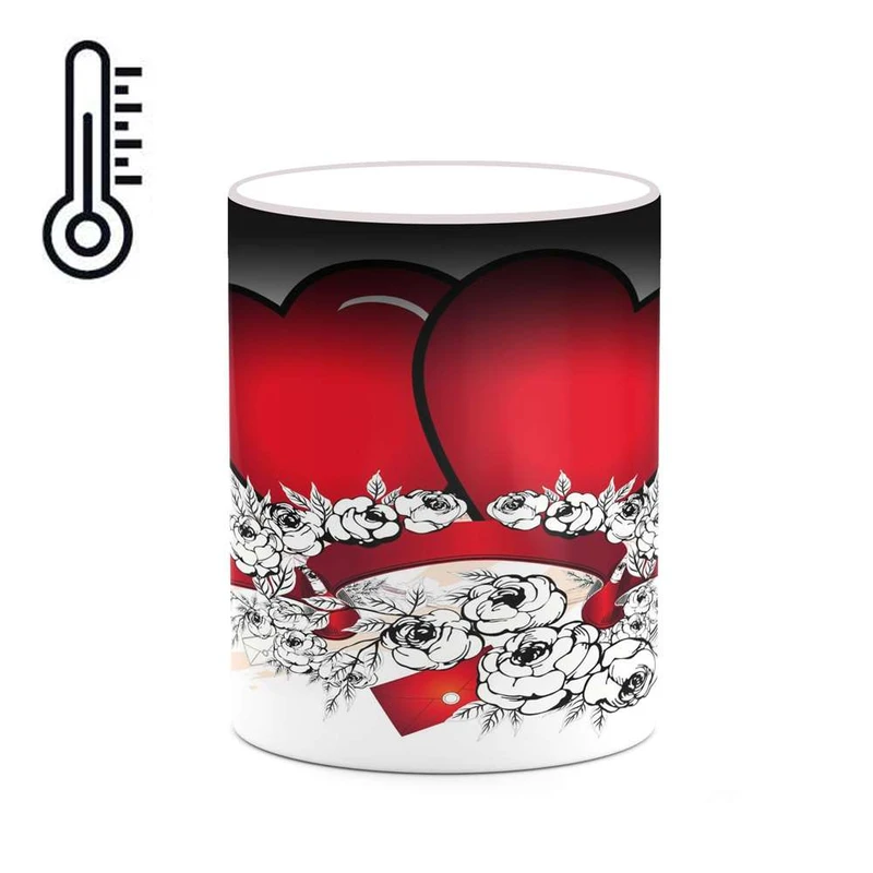 ماگ حرارتی کاکتی مدل قلب کد mgh18428