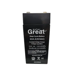 باتری UPS با ولتاژ 4 ولت و شدت جریان 4 آمپرساعت گریت سولار مدل  GS4-4 