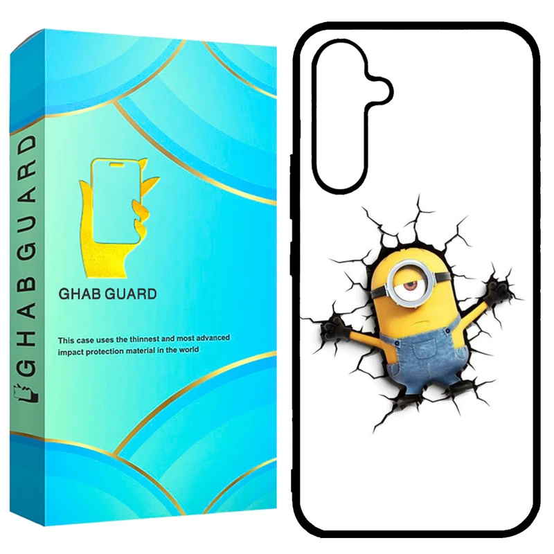 کاور قاب گارد طرح مینیون مدل GCHPA54 مناسب برای گوشی موبایل سامسونگ  Galaxy A54 5G
