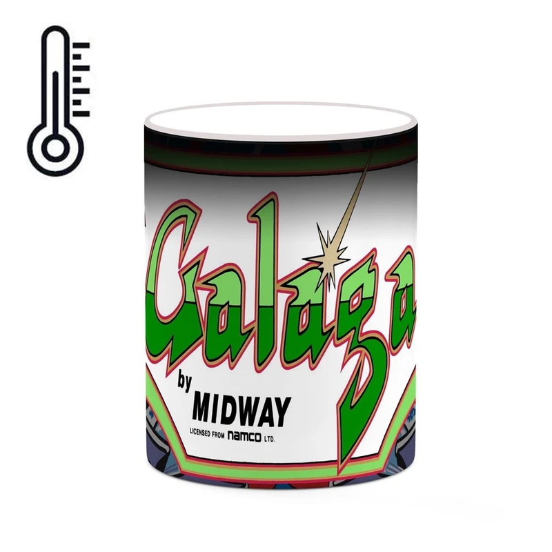 ماگ حرارتی کاکتی مدل بازی گالاگا Galaga کد mgh28583
