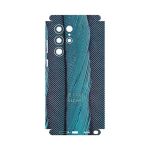 MAHOOT Turquoise feathers-FullSkin Cover Sticker for Samsung Galaxy S22 Ultra 5G
