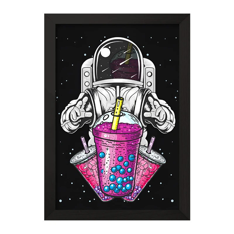 تابلو خندالو مدل فضانورد کد F10091