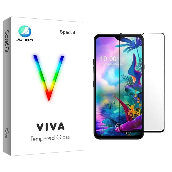 محافظ صفحه نمایش شیشه ای جانبو مدل Viva مناسب برای گوشی موبایل ال جی V50s ThinQ 5G