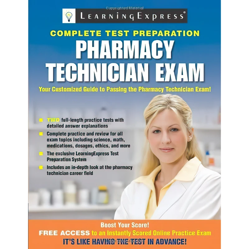 کتاب Pharmacy Technician Exam اثر جمعی از نویسندگان انتشارات Learningexpress LLC