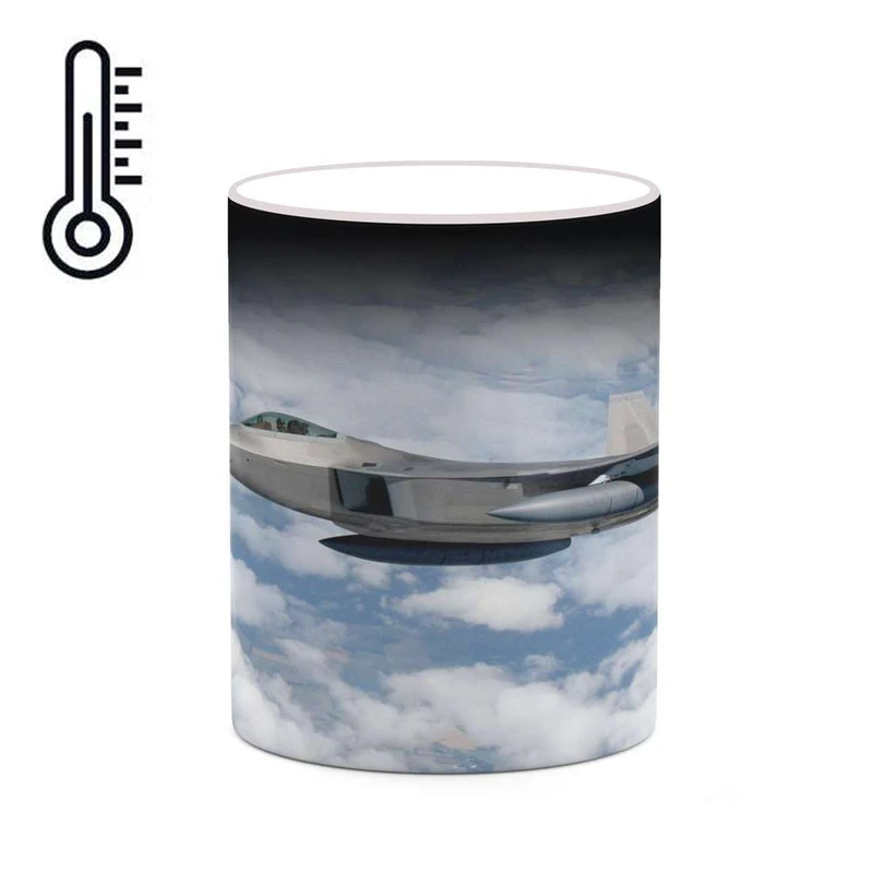 ماگ حرارتی کاکتی مدل هواپیمای جنگنده کد mgh20387