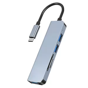 هاب 5 پورت USB-C مدل YG-2103T