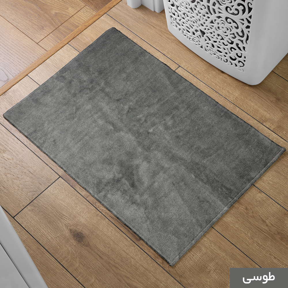 پادری شاران هوم مدل 3 لایه اسفنج دار طرح مخمل سایز 40×65 سانتی متر