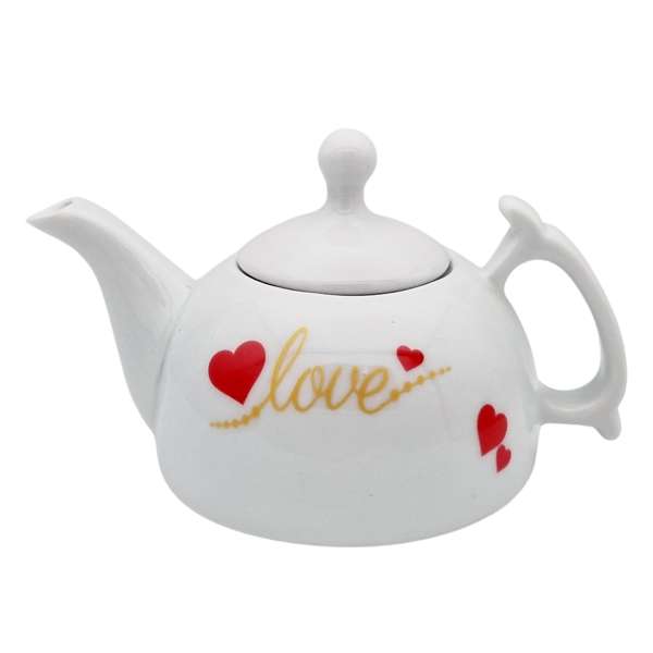 قوری مدل 11153xlove گنجایش 600 میلی لیتر
