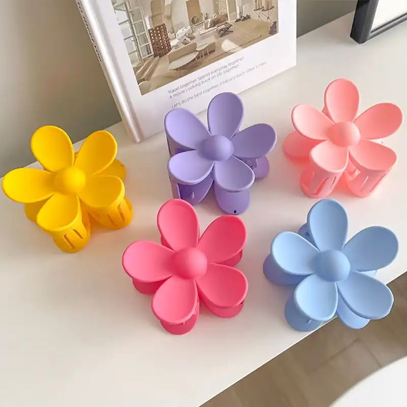 کلیپس مو زنانه مدل گل