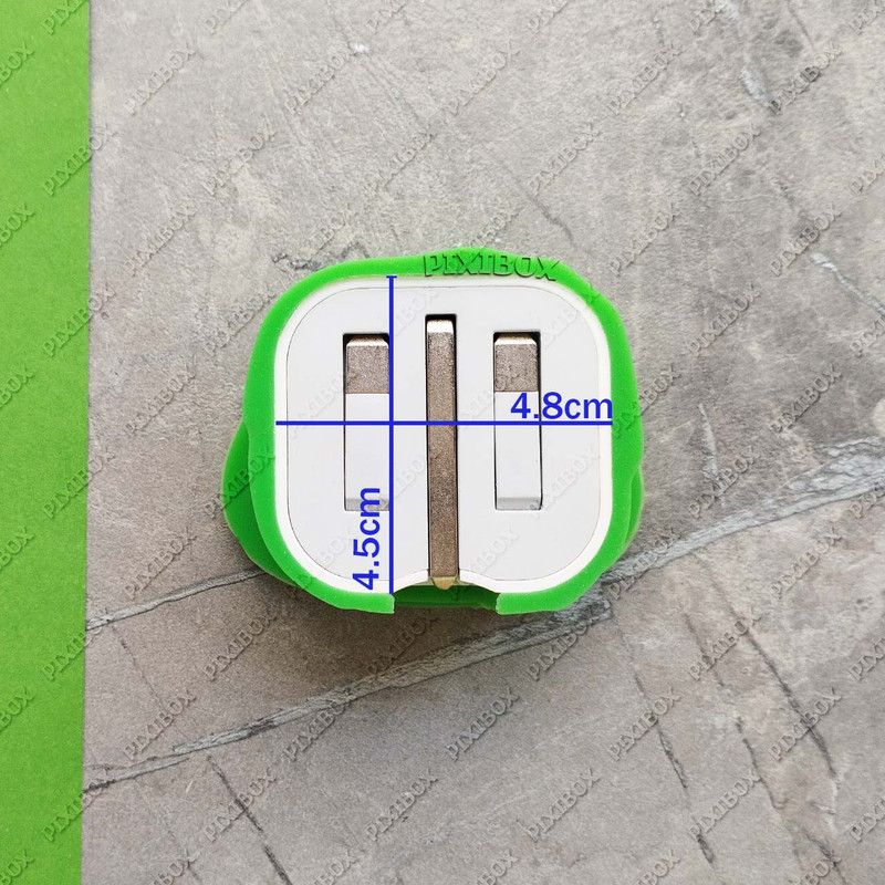 محافظ کابل پیکسی طرح آواکادو مدل Avocado-B به همراه محافظ شارژر دیواری مجموعه 4 عددی