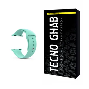 بند تکنو قاب مدل SILICONI مناسب برای اپل واچ سری 1 سایز 38 میلی متر