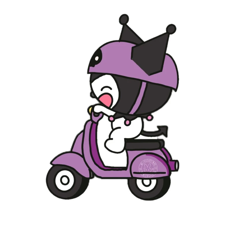 استیکر پارچه و لباس پاد آفرین مدل کارتونی کورومی جذاب کد 1317