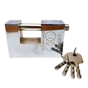 قفل کتابی  اس بی ام مدل ضد اسید سایز 100 میلی متر