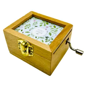 جعبه موزیکال مدل قاب عکسی طرح Secret Garden کد A88595-11