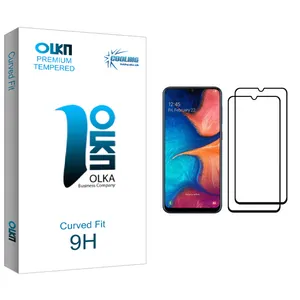 Cooling Olka glass Screen Protector For Samsung Galaxy A20 Pack Of 2
