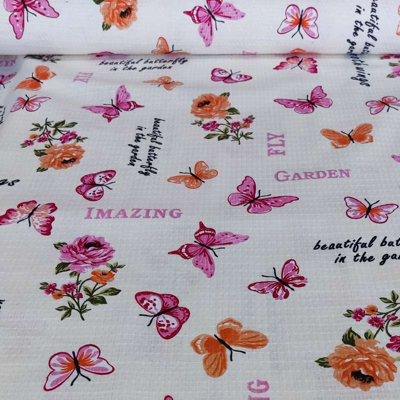 پارچه آشپزخانه مدل پروانه 1