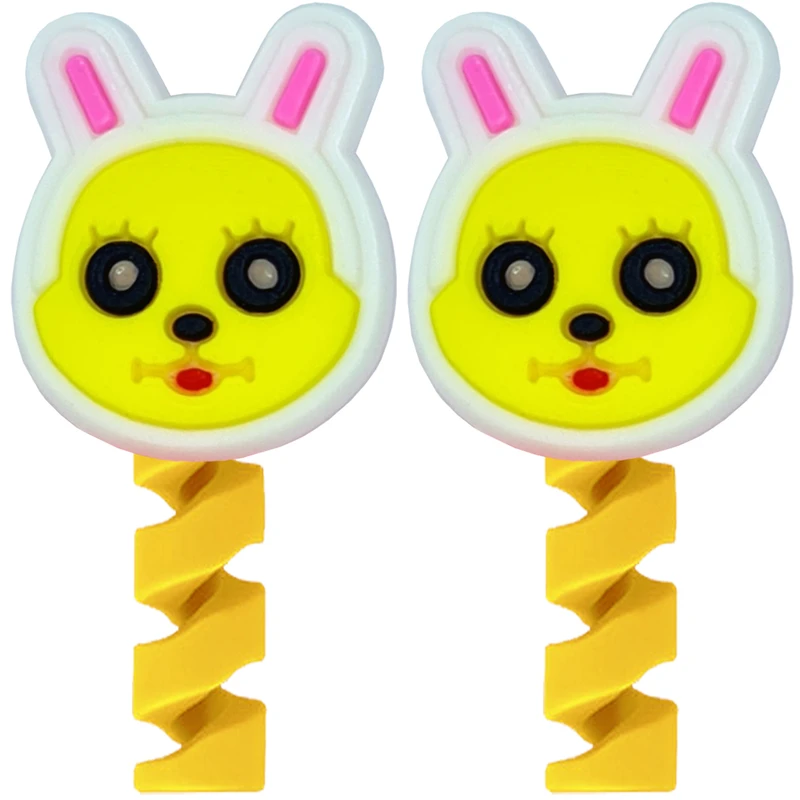 محافظ کابل مدل Naughty Rabbit F02 بسته 2 عددی