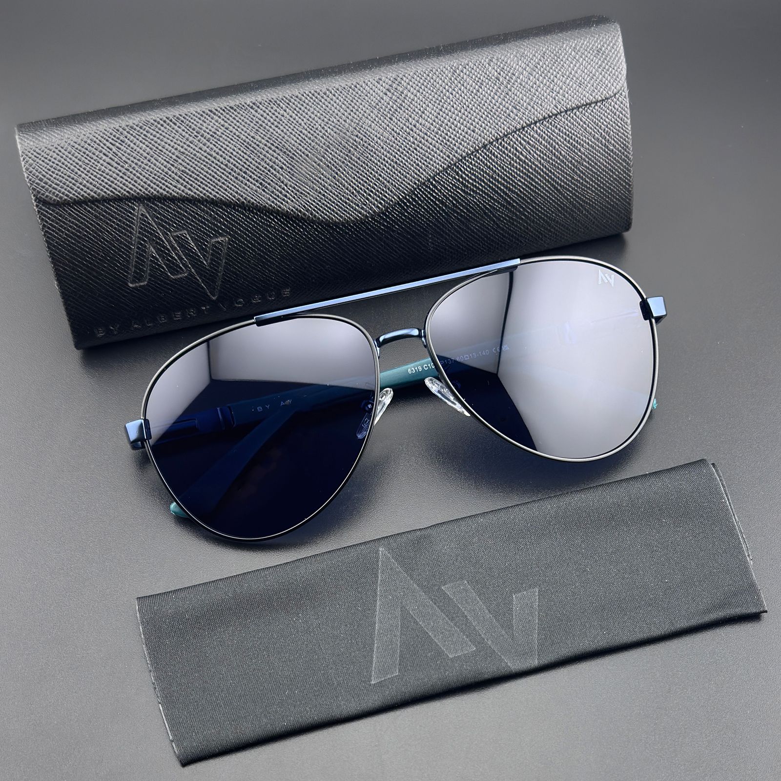 عینک آفتابی مردانه آلبرت وگ مدل 6319C102-P137 Polarized Avantgarde Visionary - - 9