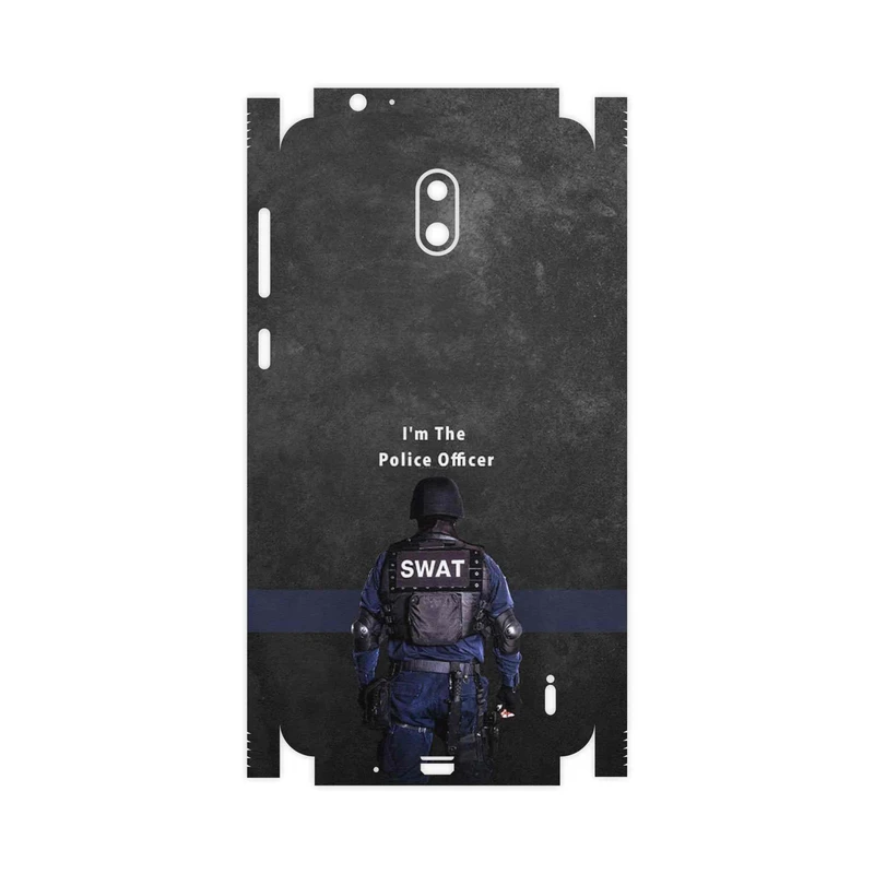 برچسب پوششی ماهوت مدل Police Officer-FullSkin مناسب برای گوشی موبایل نوکیا 2
