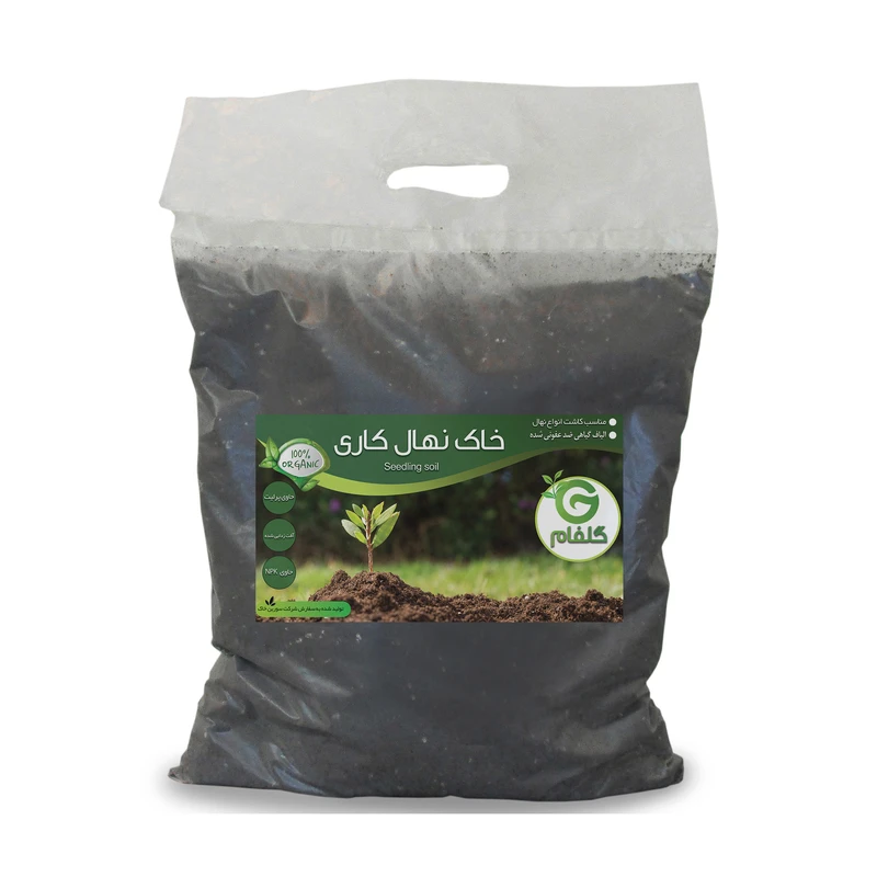 خاک نهال کاری گلفام مدل GN04 حجم 4 لیتر