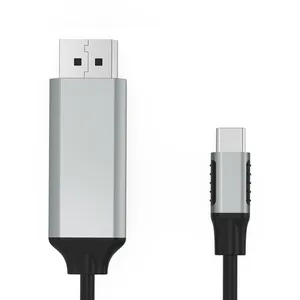 کابل تبدیل USB-C به Displayport کوتتسی مدل OF-014 طول 1.8 متر