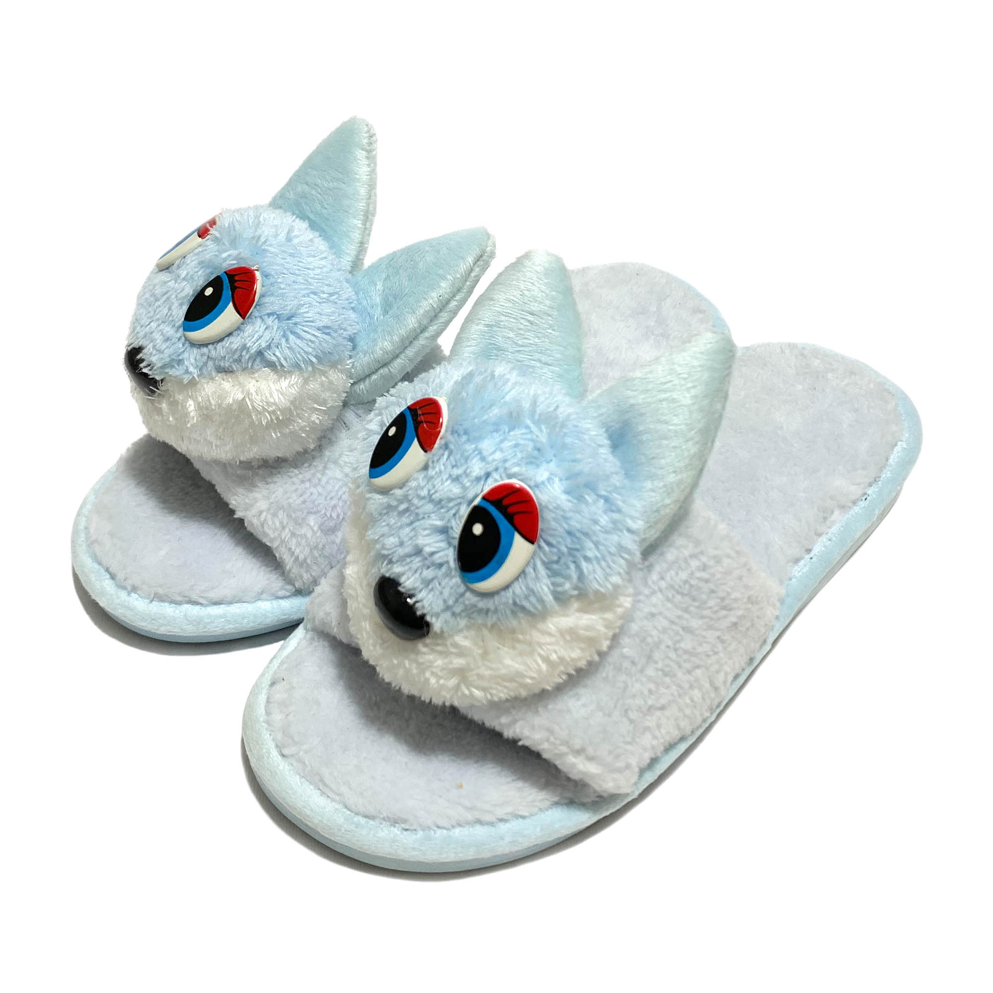 دمپایی حوله ای زنانه مدل Cute Rabbit کد RS-BL-133