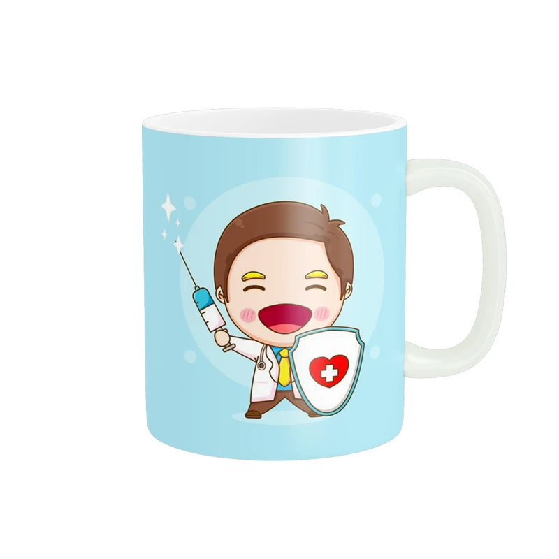 ماگ پادآفرین مدل روز پرستار مبارک کد p1742