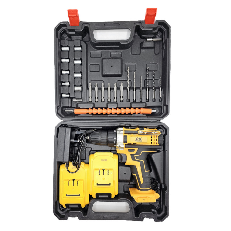 دریل پیچ گوشتی اوکی مدل POWER_TOOLS کد 2 مجموعه 24 عددی