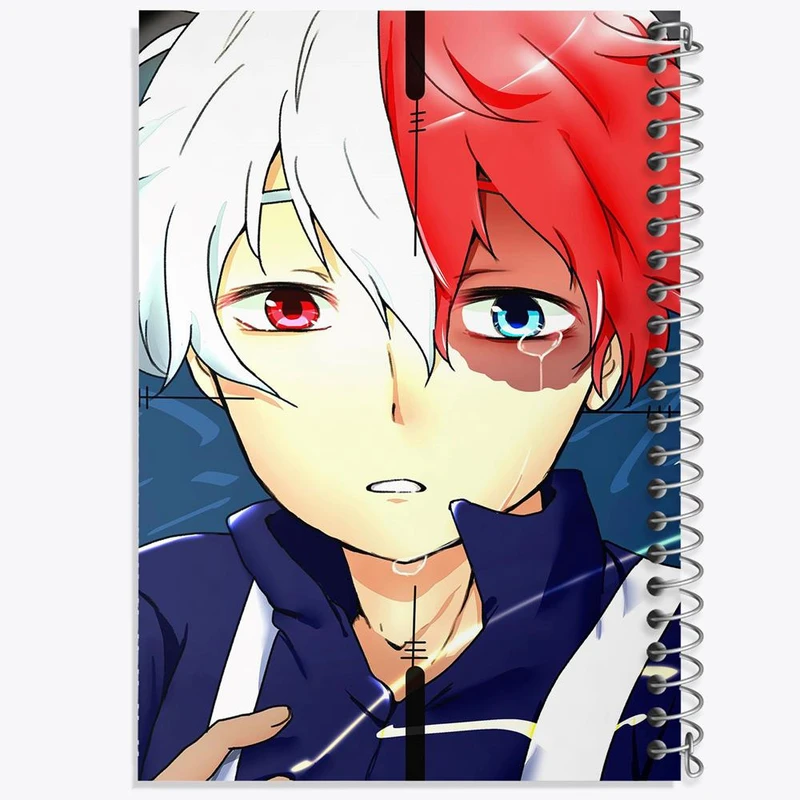 دفتر مشق 100 برگ خندالو طرح شوتو تودوروکی انیمه آکادمی قهرمان من کد 16156