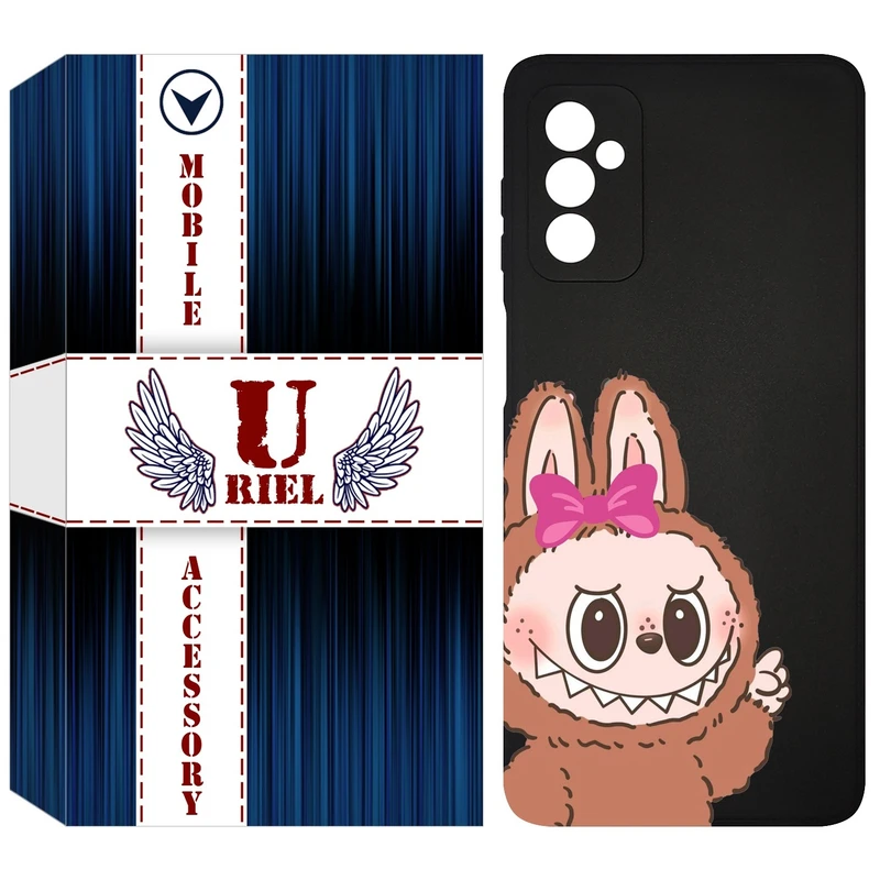 کاور یوریل مدل KSH کد 109 طرح عروسک لبوبو مناسب برای گوشی موبایل سامسونگ Galaxy M52 5G