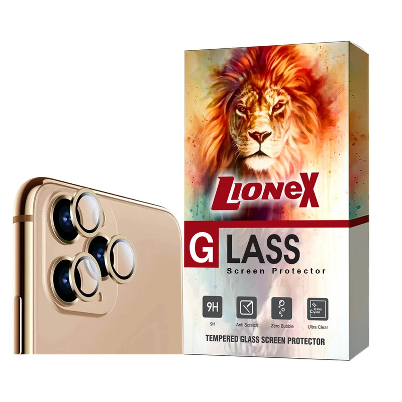 محافظ لنز دوربین لایونکس مدل RINGISLLI مناسب برای گوشی موبایل اپل iPhone 12 Pro / iPhone 11 Pro Max / iPhone 11 Pro