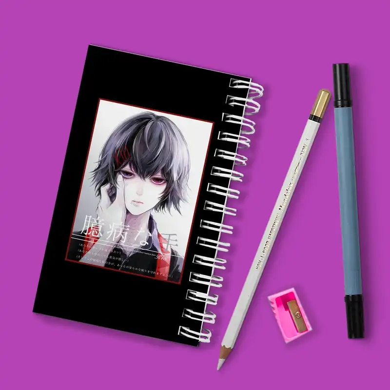 دفترچه یاداشت مدل to do list طرح انیمه توکیو غول کد bambi29299