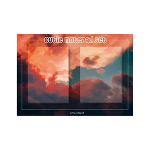 کاغذ یادداشت کیوتی مدل sunset بسته 60 عددی