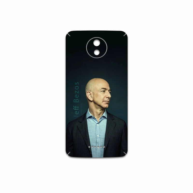 برچسب پوششی ماهوت مدل Jeff Bezos مناسب برای گوشی موبایل موتورولا Moto C Plus