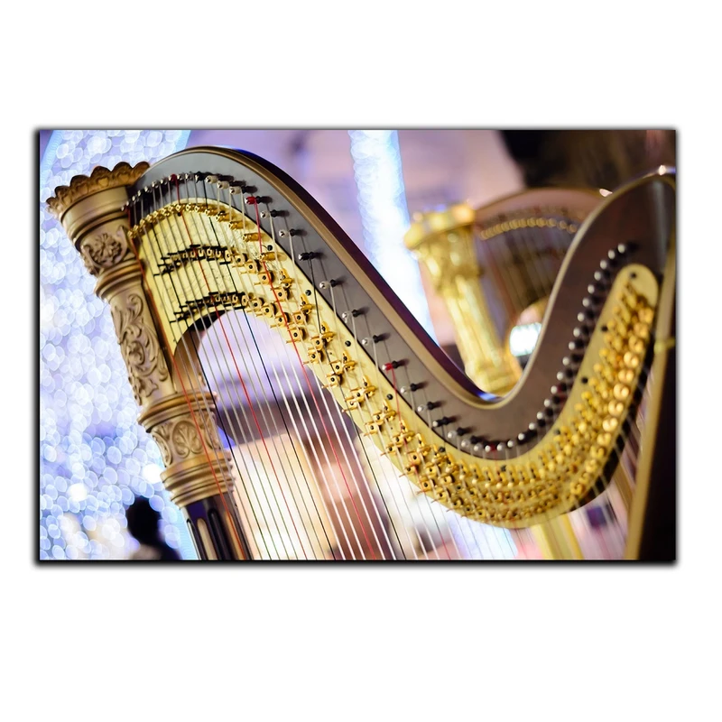 تابلو شاسی بکلیت طرح ساز موسیقی چنگ مدل SH-s985