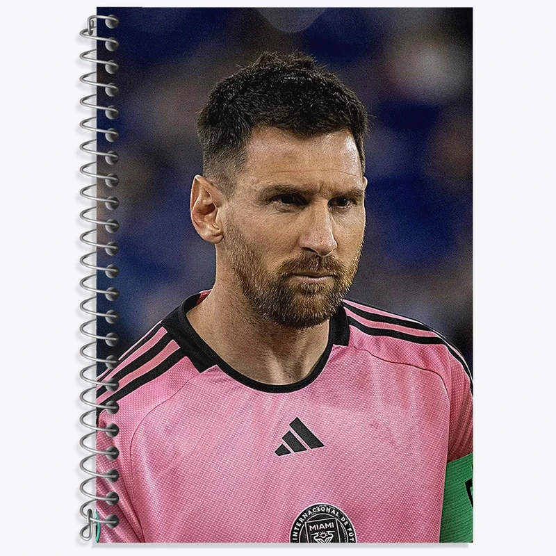 دفتر لغت 50 برگ خندالو طرح لیونل مسی کد 36451