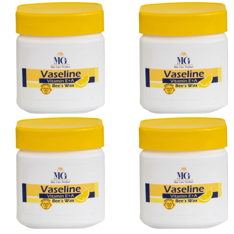 وازلین بدن ام جی تک مدل لیمو مناسب برای انواع پوست وزن 120 گرم مجموعه 4 عددی