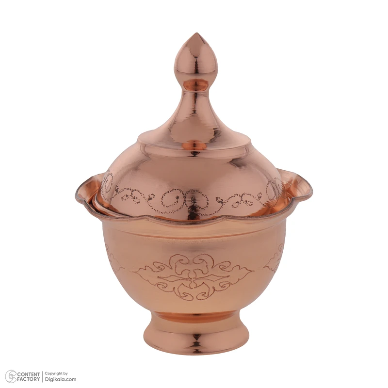 عکس شماره 4 : قندان مسی مس زنجان مدل 002