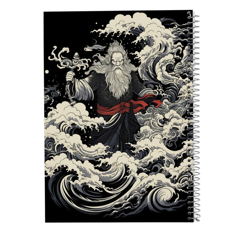 دفتر نت موسیقی 50 برگ مدوپد مدل Vindland Saga کد DF3258