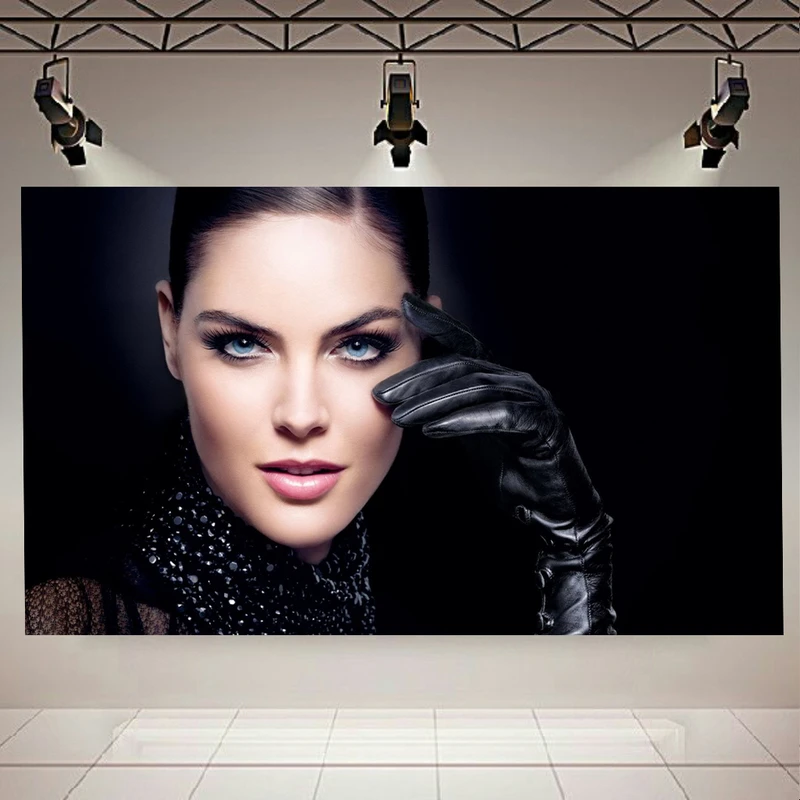 پوستر طرح چهره مدل آرایشگاه زنانه کد AR1751