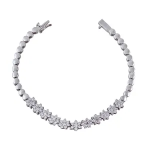     دستبند نقره زنانه بازرگانی میلادی کد DP_045