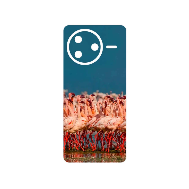 برچسب پوششی ماهوت مدل Flamingo مناسب برای گوشی موبایل شیائومی Poco F7 Pro