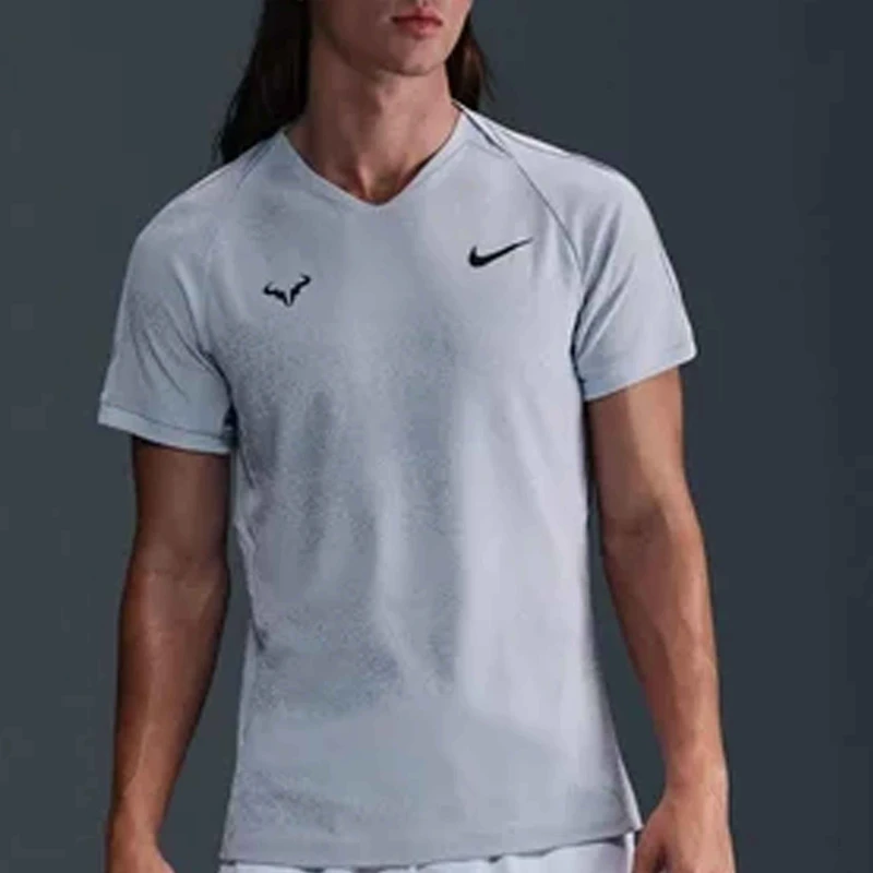 تی‌شرت ورزشی آستین کوتاه مردانه نایکی مدل Rafa Men's Dri-FIT ADV Tennis مدل FD5409-058