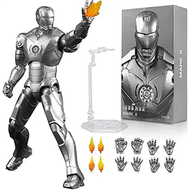 اکشن فیگور مدل آیرون من طرح IRON MAN Mark II سری ZD