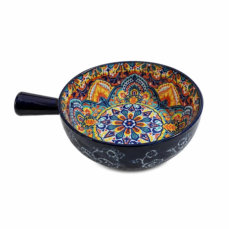 کاسه طرح سنتی ایزنیک مدل گلستان