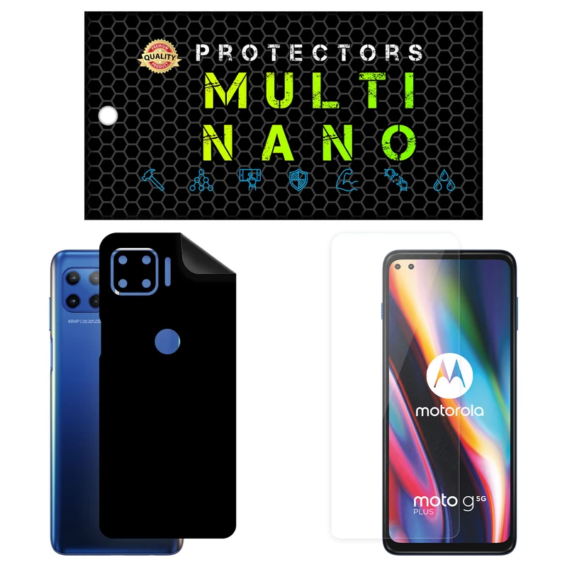 محافظ صفحه نمایش مولتی نانو مدل X-SFM مناسب برای گوشی موبایل موتورولا Moto G 5G Plus به همراه برچسب پوششی
